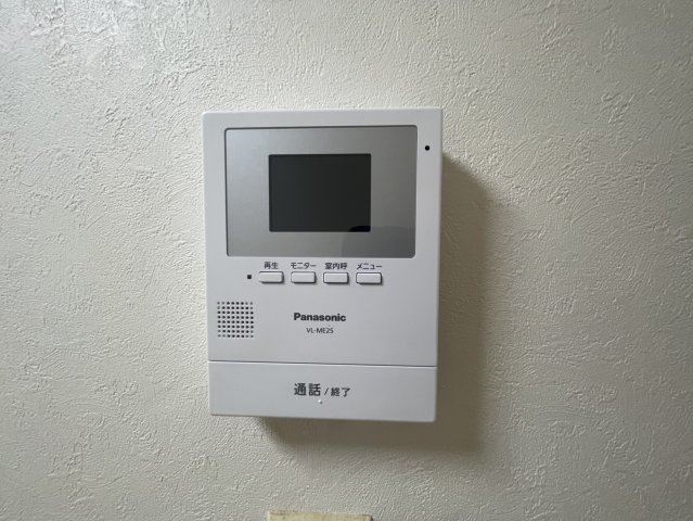 セキュリティ　モニター付きインターホンございます