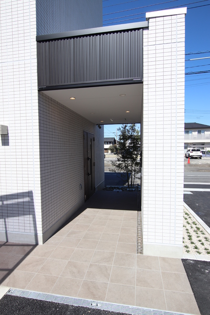 エントランス　住まう人を迎えるエントランス