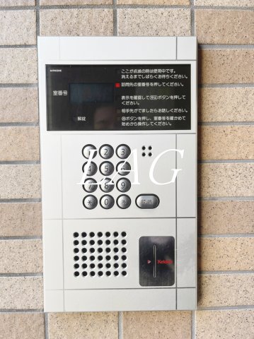 セキュリティ　オートロックです。
