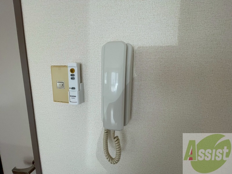 セキュリティ　インターホンは通話ができるので急な訪問があっても安心です