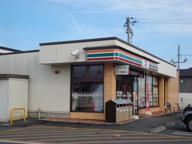 コンビニ　セブンイレブン倉敷茶屋町店（コンビニ）まで632m