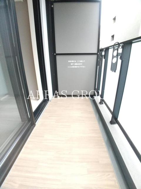 バルコニー　参考写真　同物件別部屋