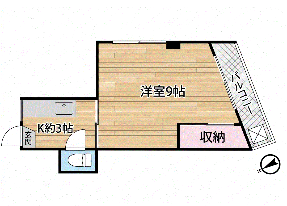 アシスト第5駒込マンションの間取り写真