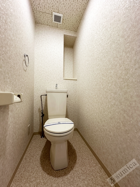 地下鉄谷町線 平野駅 徒歩10分 7階建 築33年のトイレ写真