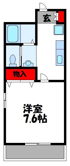 ＪＲ鹿児島本線 古賀駅 徒歩1分 12階建 築9年の間取り写真