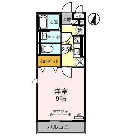 グランドソレーユBABA IIIの間取り写真