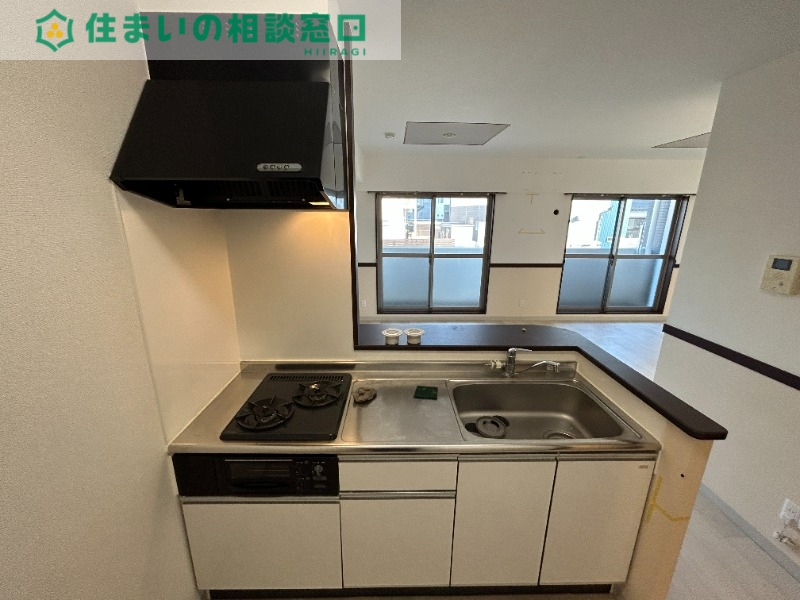 愛知環状鉄道 北岡崎駅 徒歩34分 5階建 築15年のキッチン写真