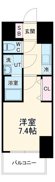 S-RESIDENCE堀田Northの間取り写真
