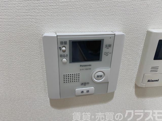 セキュリティ　訪問チェックができるモニターホン♪