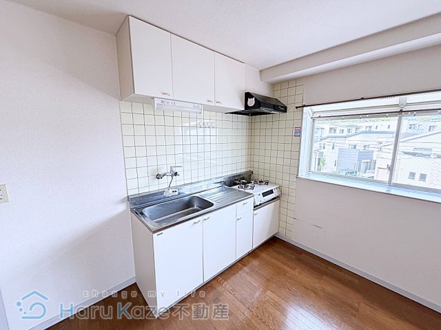 名鉄名古屋本線 桜駅 徒歩10分 4階建 築36年のキッチン写真