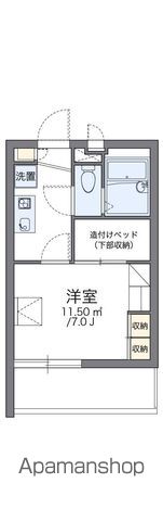 レオパレスプラスパ平田の間取り写真