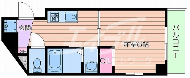 Happiness高城の間取り写真