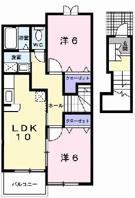 セレッソVIIエスタシオンBの間取り写真