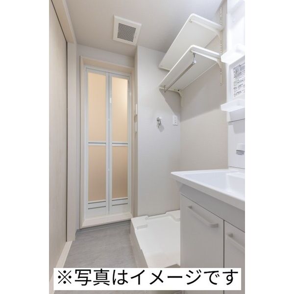 洗面設備　※写真・動画は別物件モデルルームとなります