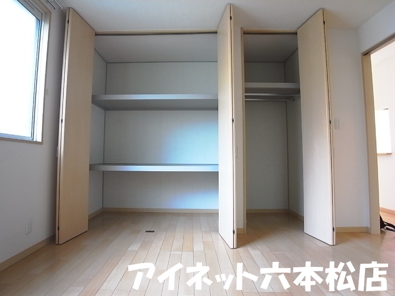 収納　収納もたっぷりで嬉しいですね。