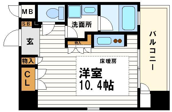 アーバネックス上町台の間取り写真