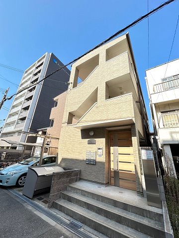 建物外観　落ち着いた雰囲気の外観です