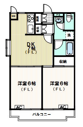 グランメール鷺沼の間取り