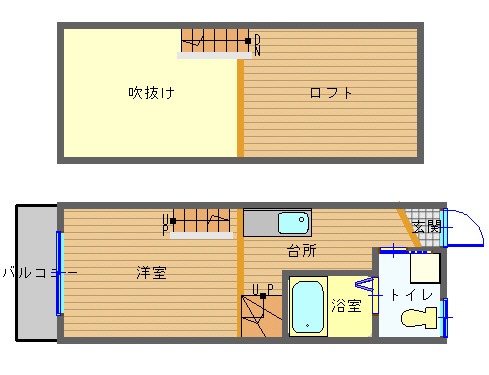 RIMハイツ弐番館の間取り