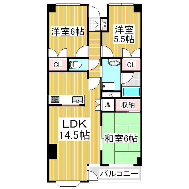 ピアチェーレ１９２の間取り