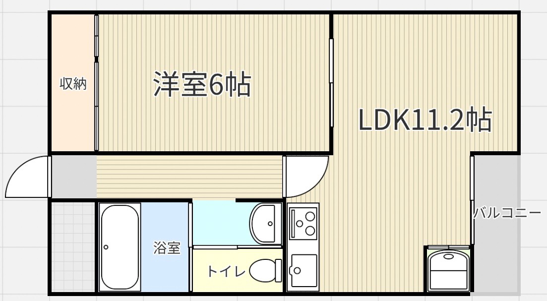 メゾン野田の間取り