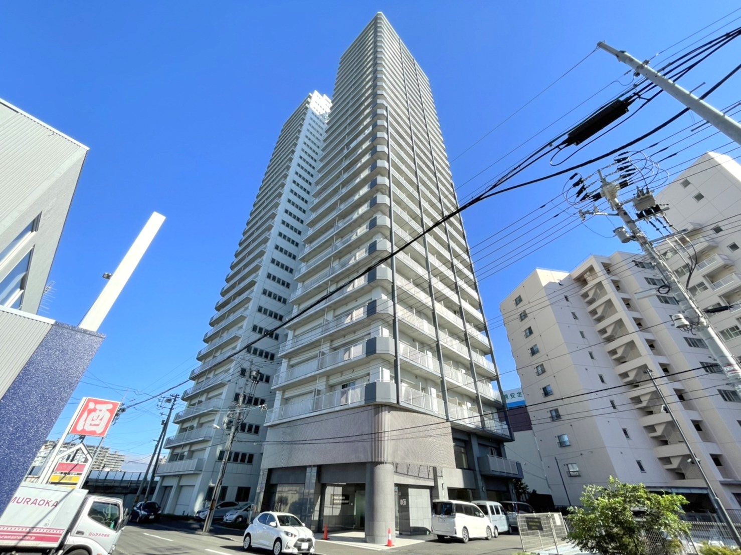 ＰＲＩＭＥ　ＵＲＢＡＮ札幌　ＲＩＶＥＲ　ＦＲＯＮＴの建物外観