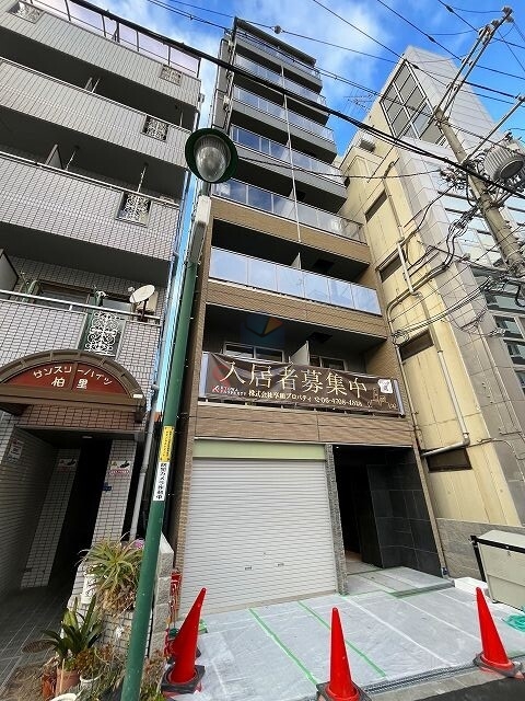 大阪市西淀川区柏里のマンションの建物外観