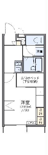 レオパレスジョイ大井の間取り