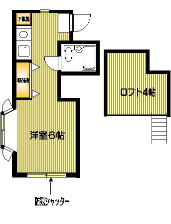 ヒューゲルハイム祖師谷の間取り