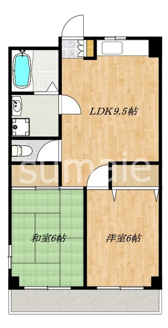 ビュープラザ斎藤Iの間取り