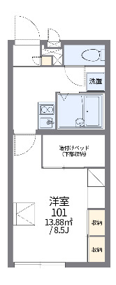 レオパレス蓼科の間取り