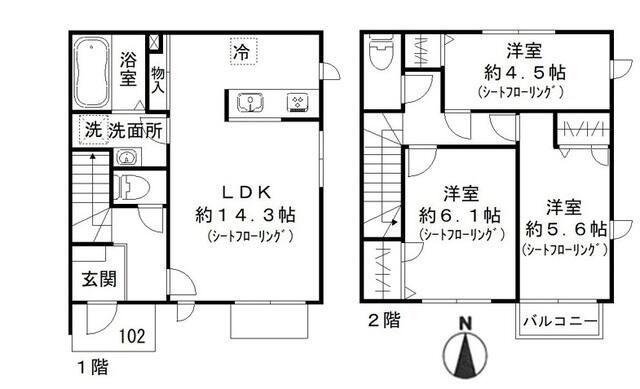 カーサルキアの間取り