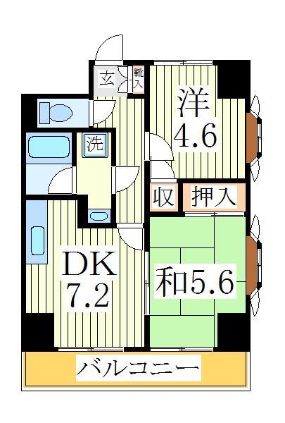 ＹＲレジデンスの間取り