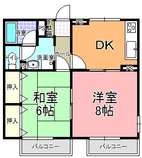 センティアム　タガミ　Ａ・Ｂ棟の間取り