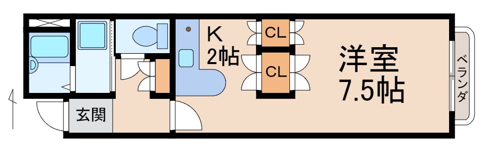 リーゼンラート西大井の間取り