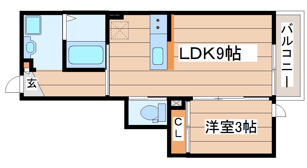 anyre高砂駅東IIの間取り