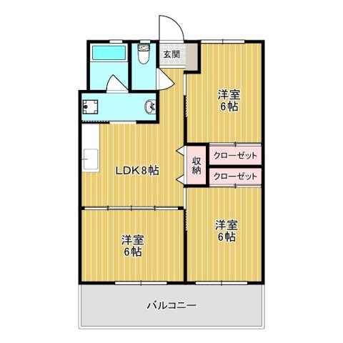 新川211の間取り