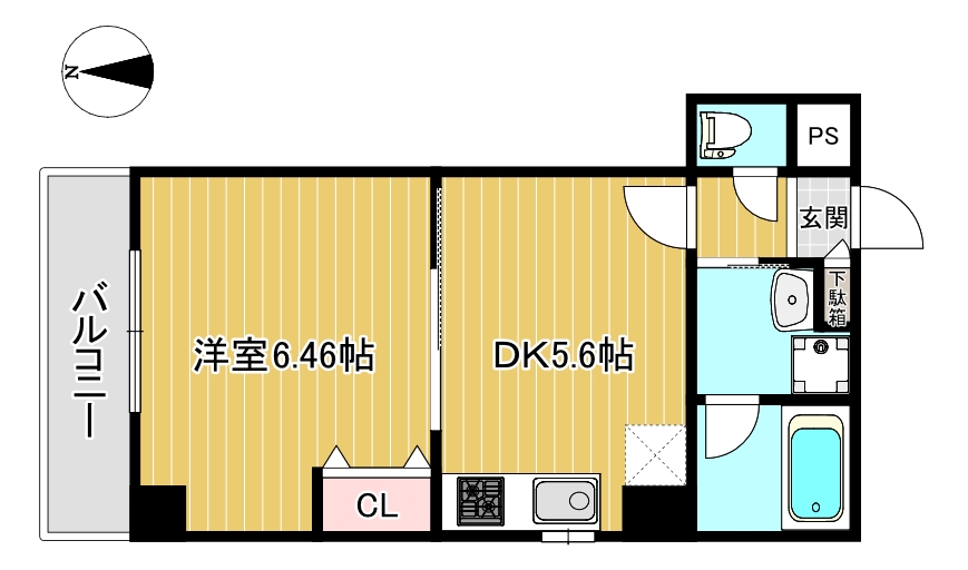 【アクシアコート藤森の間取り】