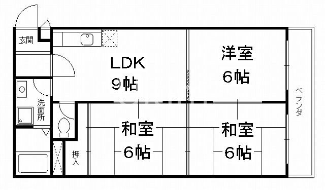 サンモール松本の間取り