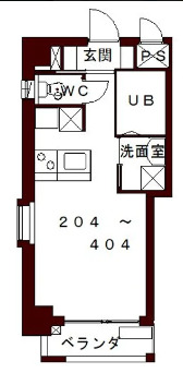 コリドールエストの間取り