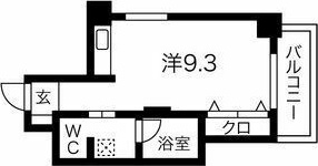 【大阪市阿倍野区阪南町のマンションの間取り】