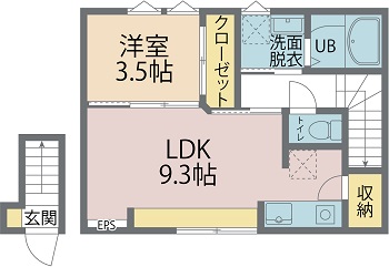 INTEGRAL Cielの間取り