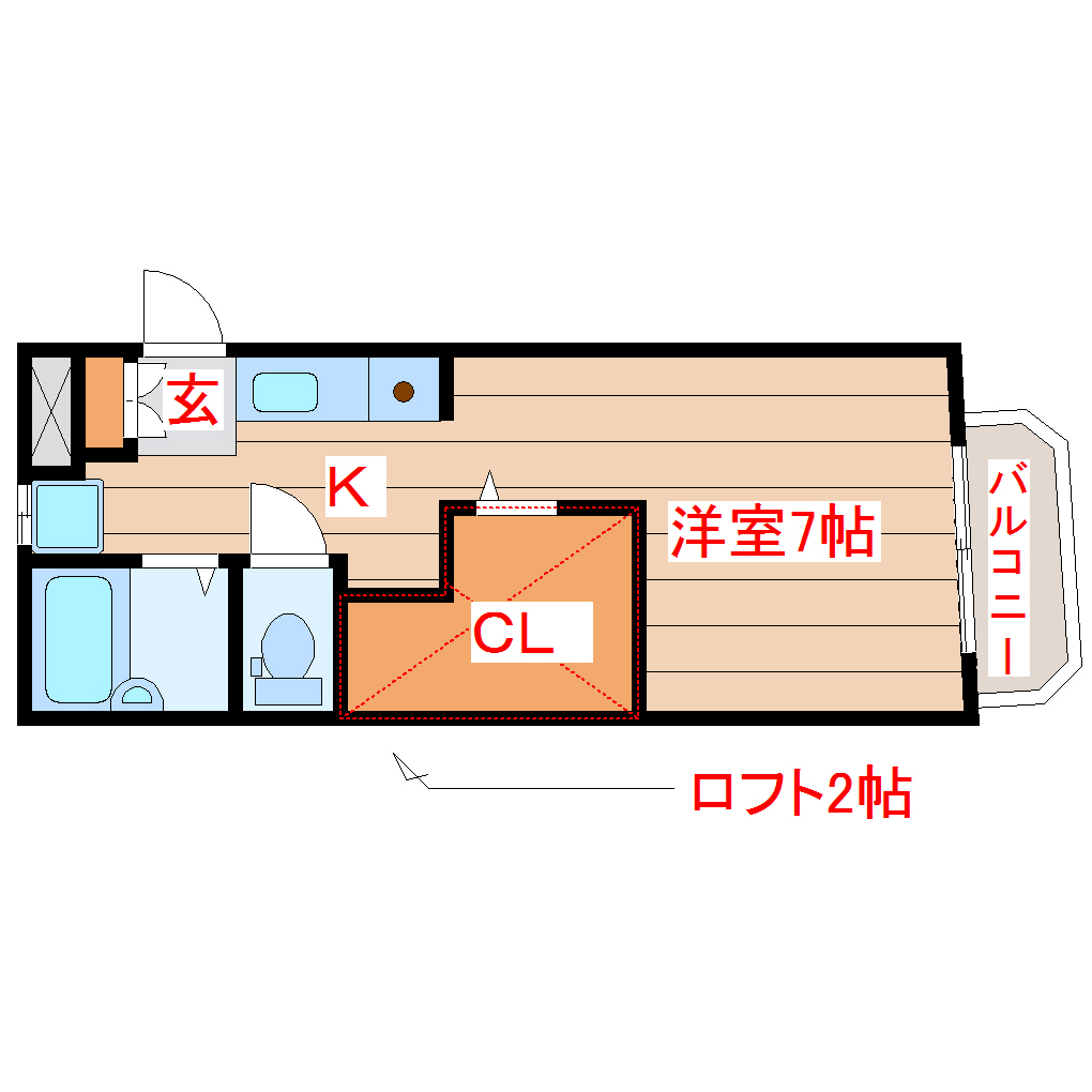 【Sun-Melodyの間取り】