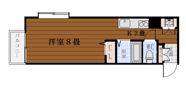 ル・フェール鹿児島山之口の間取り