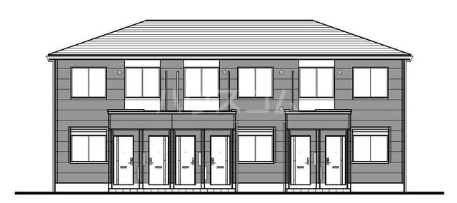 浜松市浜名区新都田のアパートの建物外観