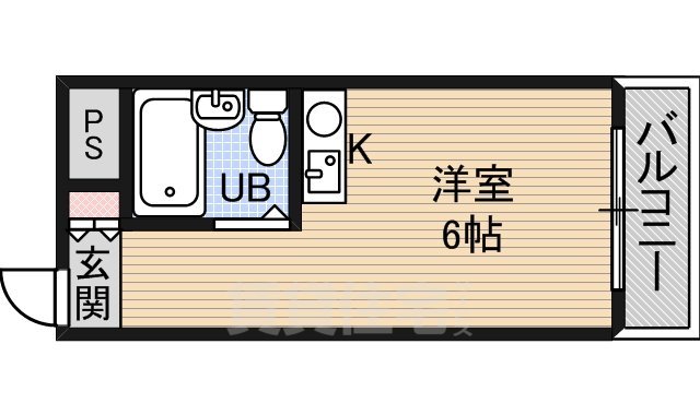 朝日プラザ堺東の間取り