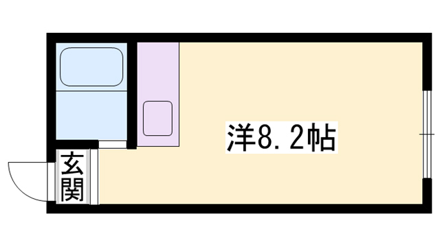 カーサ香呂の間取り