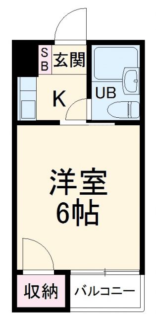 高槻市昭和台町のアパートの間取り