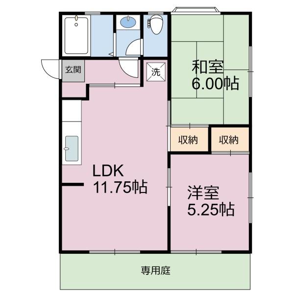 メゾンプランタンの間取り