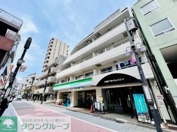 【品川区北品川のマンションのエントランス】